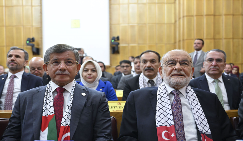 Karamollaoğlu ve Davutoğlu’ndan Devlet Bahçeli’nin çağrısına destek