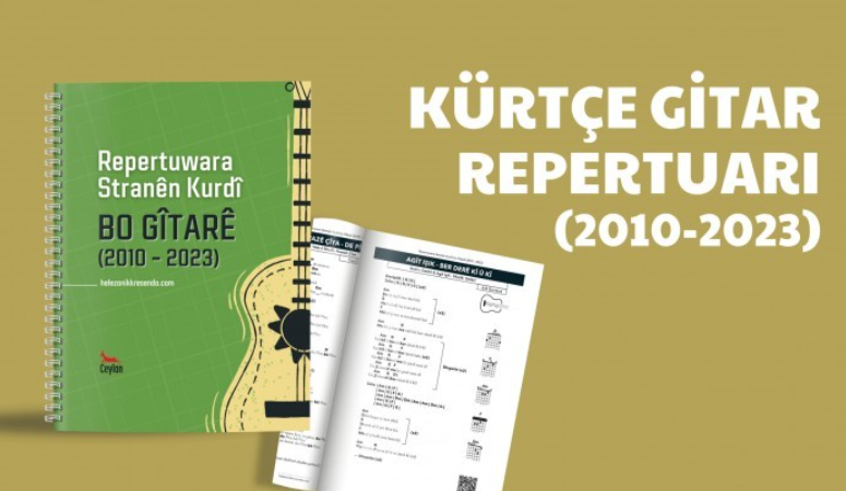 Kürt müziğinde son 13 yılın seçkisi: ‘Kürtçe Gitar Repertuarı’ yayımlandı