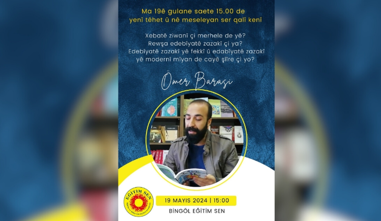 Bingöl Eğitim Sen’den Zazakî etkinlik