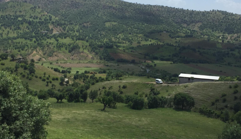 Baraj yapımı için köylülerin bahçeleri talan edildi