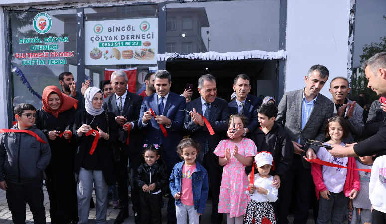 Çölyak hastalarına müjde: Bingöl’ün ilk glutensiz ekmek fırını açıldı