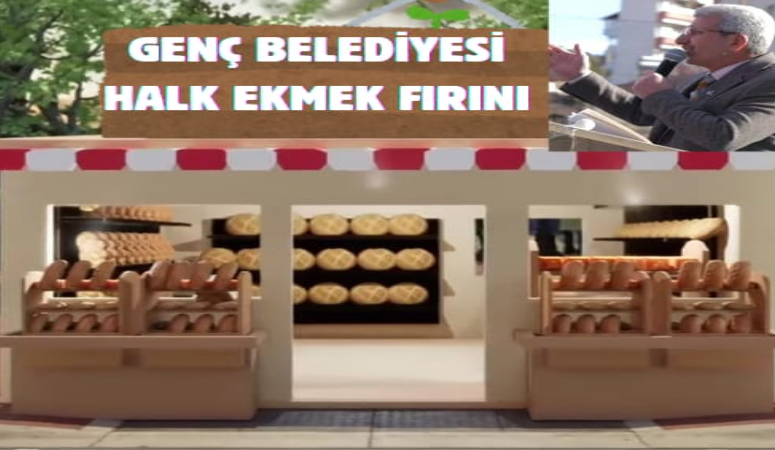 Genç’te halk ekmek fabrikasının açılış tarihi belli oldu