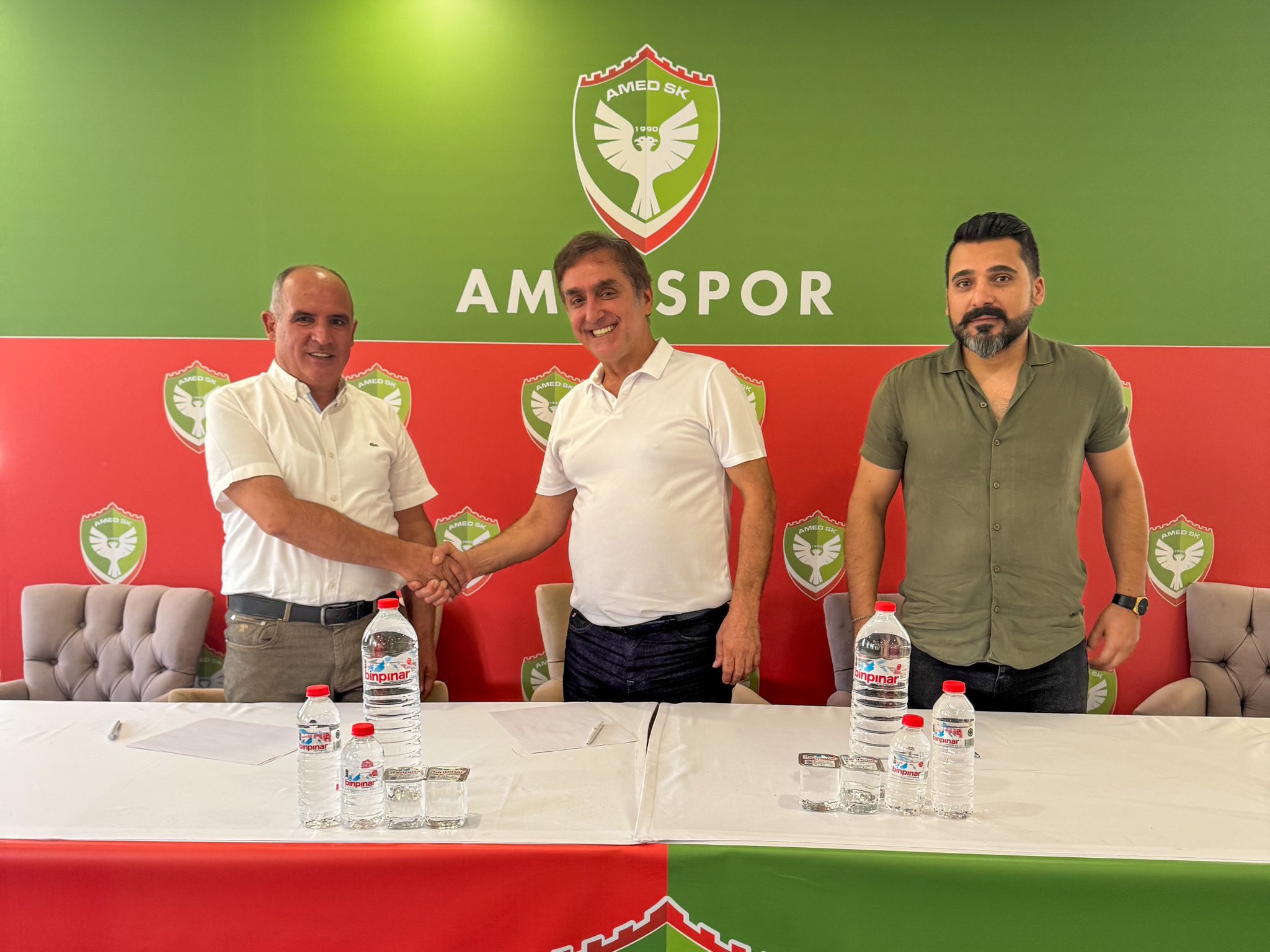 Bingöl’den Amedspor’a sponsor: İmzalar atıldı