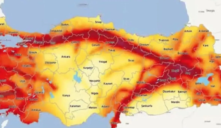 Türkiye’nin diri fay haritası güncellendi: Bingöl birinci derece riskli bölge