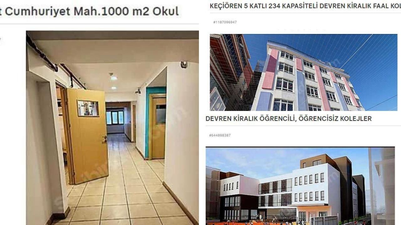 Bu da oldu: Sahibinden ‘öğrencili-öğrencisiz’ satılık okul