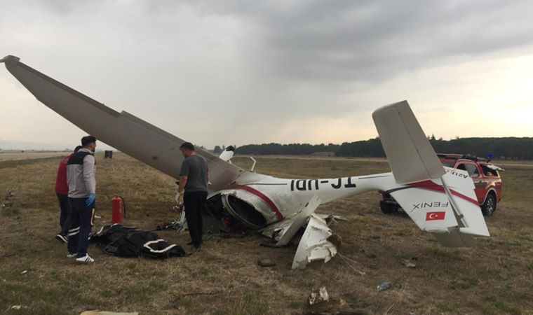 Bursa’da eğitim uçağı düştü, 2 pilot hayatını kaybetti