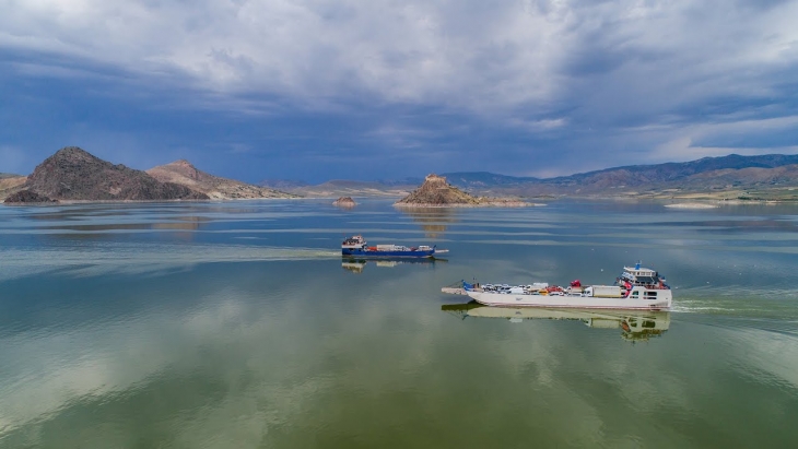 Dersim’de feribot seferleri iptal edildi