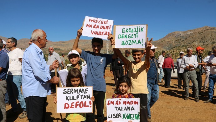 Kulp'ta çalışmaları yürütülen madenle