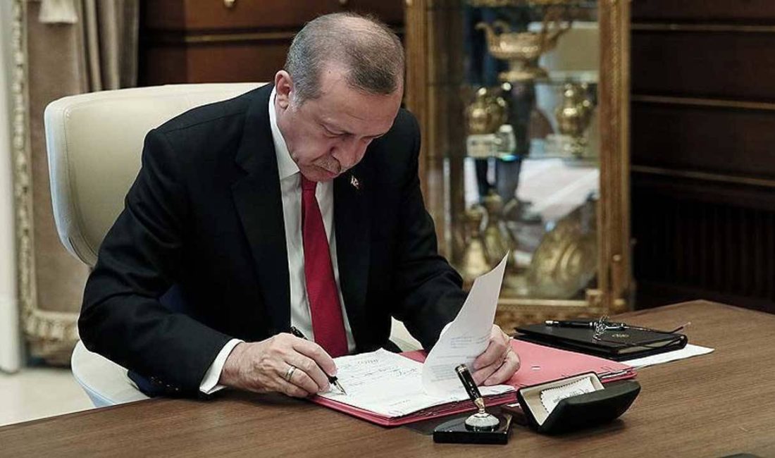 Resmi Gazete'de, Cumhurbaşkanı Erdoğan