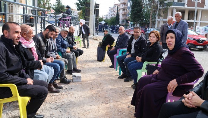 Emine Şenyaşar, Halfeti’deki kayyım nöbetinde