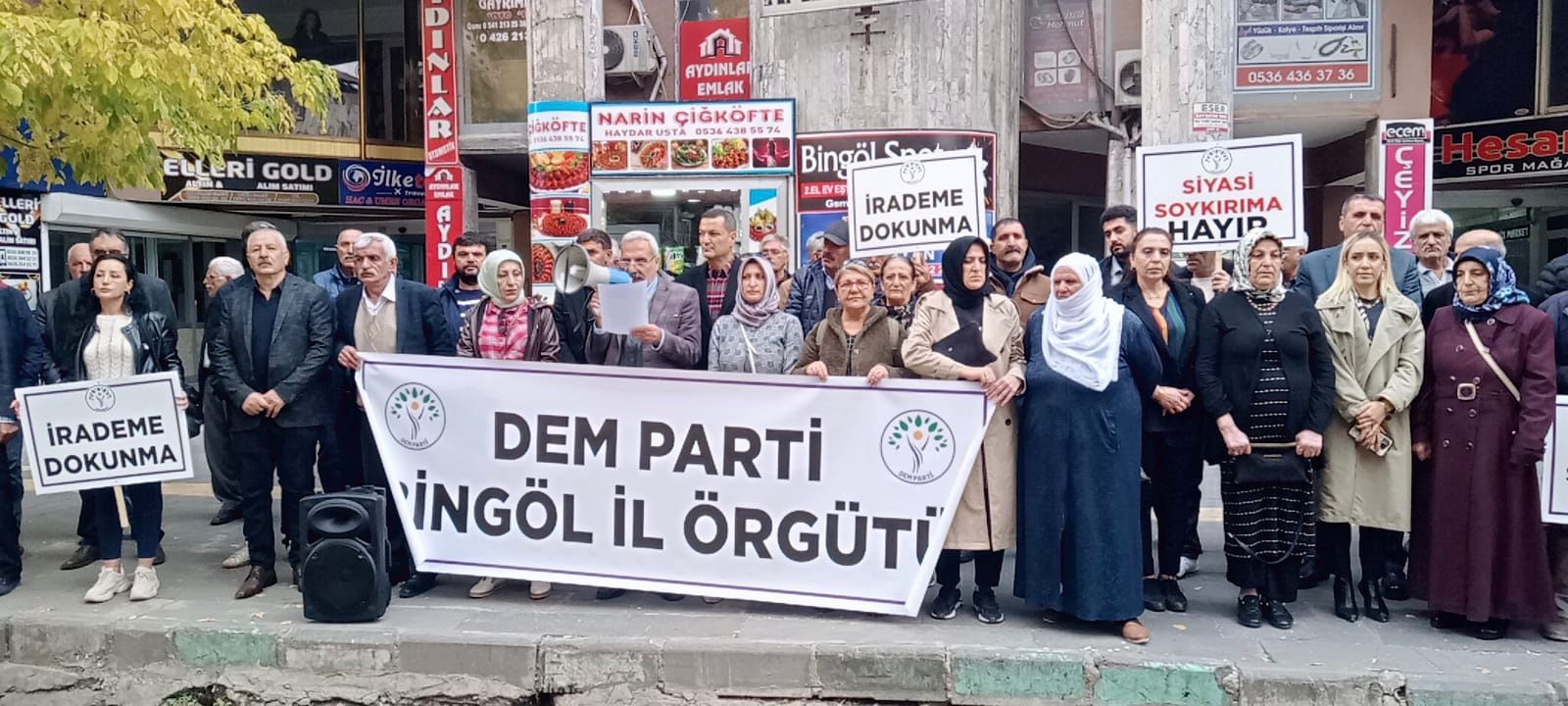 DEM Parti Bingöl’den ‘kayyım’ tepkisi: Siyasi tükenmişlik