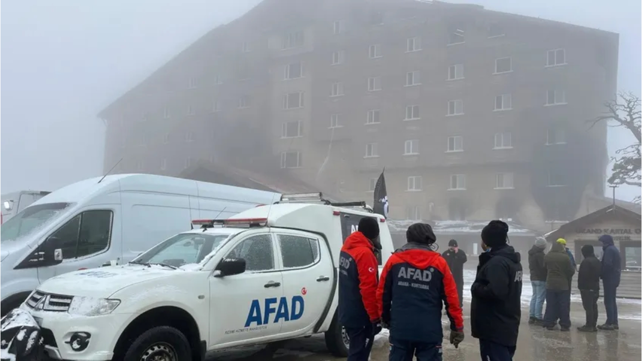 Bolu’da 76 Kişinin Öldüğü Otelde AFAD Arama Yapacak