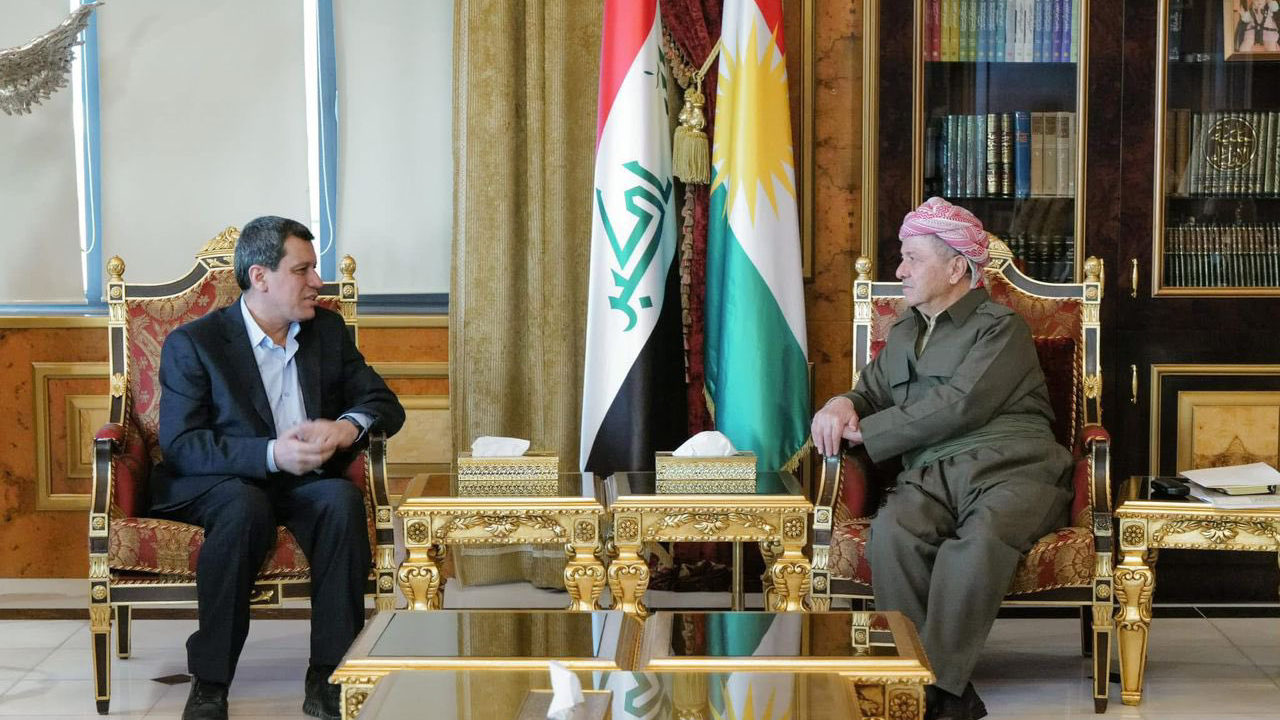 Mazlum Abdi, Mesud Barzani ile Görüştü