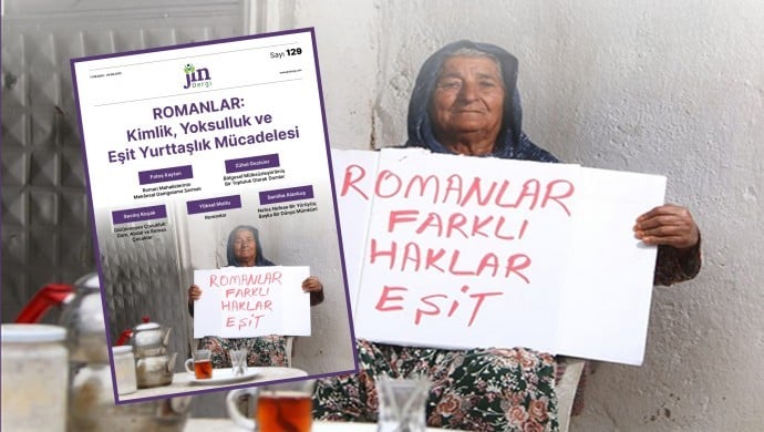 Jin Dergi 129. Sayı: Romanlar, Kimlik ve Eşit Yurttaşlık Mücadelesi Kapağıyla Çıktı