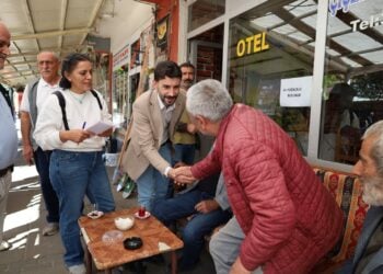 DEM Parti Bingöl'de Barış Kampanyasını Sürdürüyor: Kiğı ve Adaklı'da Esnaf Ziyaret Edildi