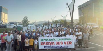 Bingöl'de 1 Eylül Yürüyüşü: Barış Bir Tercih Değil, Halklarımızın Ortak Varoluş Koşuludur