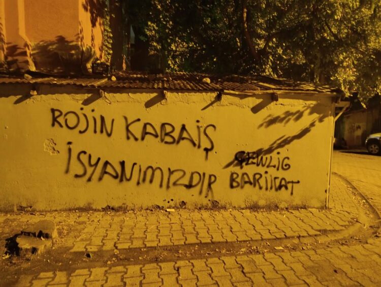 Barikat Çewlig, Sokaktan Seslendi: Rojin Kabaiş İsyanımızdır