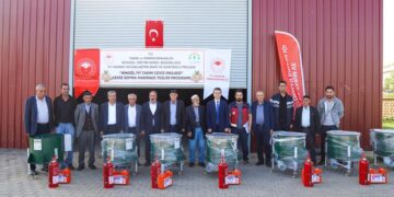 Bingöl Ceviz Üreticilerine Hibe Destek: 9 Üreticiye Ekipman Desteği Sağlandı