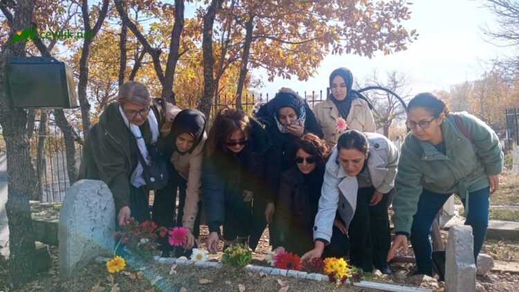 Bingöl'de Kadınlar Meclis'te Öldürülen Saliha Akkaş'ın Ziyaret Etti