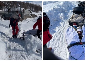 Bingöl’de kış mesaisi: AKUT ekipleri yatalak hastayı kar motoruyla kurtardı