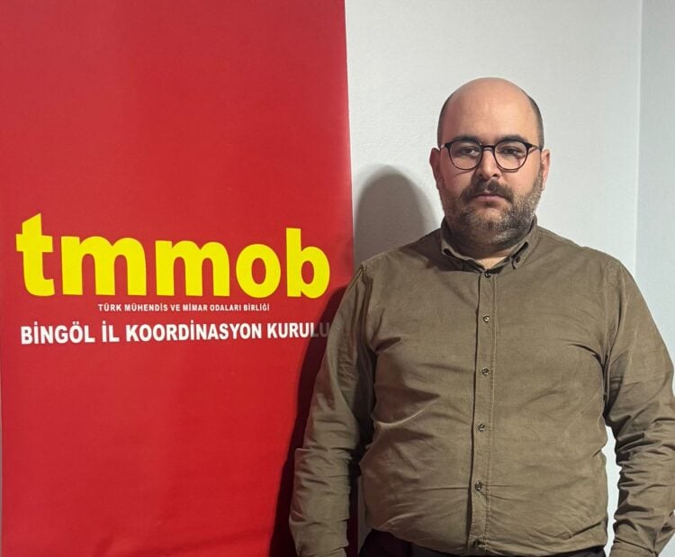 TMMOB Bingöl İKK Sekreteri Canfidal Boldaş Uyardı: "Bingöl Depreme Hazır Değil!"