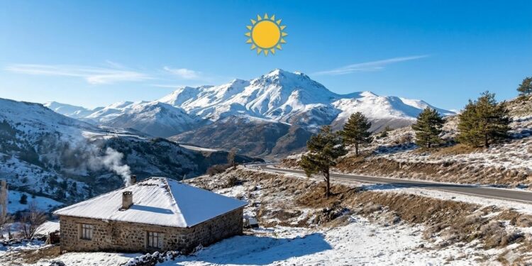 Bingöl’de termometreler gece eksi 7’yi görecek: Gündüz güneş, gece şiddetli don