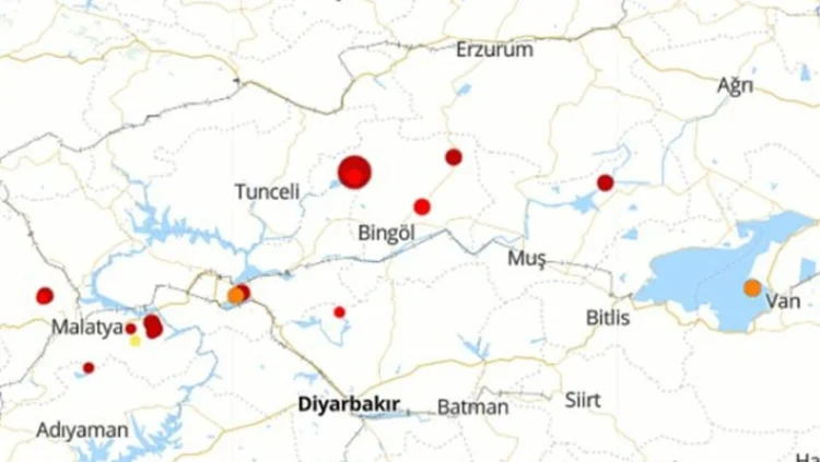 Kandilli'den Bingöl için uyarı: Yedisu sismik boşluğu mercek altında
