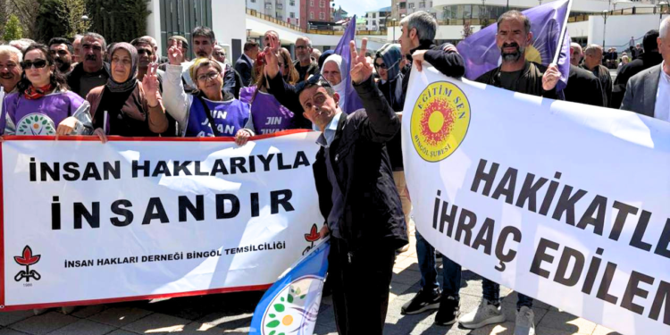 Bingöl'de kitlesel 1 Mayıs: 'İşçinin cebinden çıkan her kuruşun hesabını soracağız'