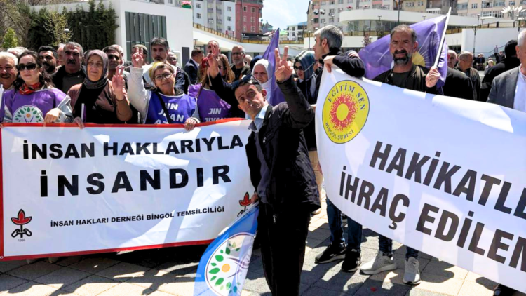 Bingöl'de kitlesel 1 Mayıs: 'İşçinin cebinden çıkan her kuruşun hesabını soracağız'