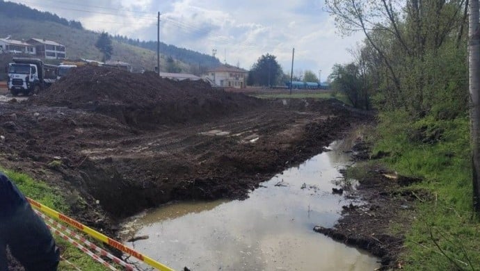 Elazığ'da maden sahası ekolojik tehlike saçıyor