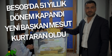 Bingöl Esnaf Odası'nda yarım asırlık dönem kapandı: Yeni başkan Mesut Kurtaran oldu