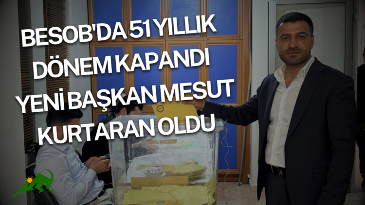 Bingöl Esnaf Odası'nda yarım asırlık dönem kapandı: Yeni başkan Mesut Kurtaran oldu