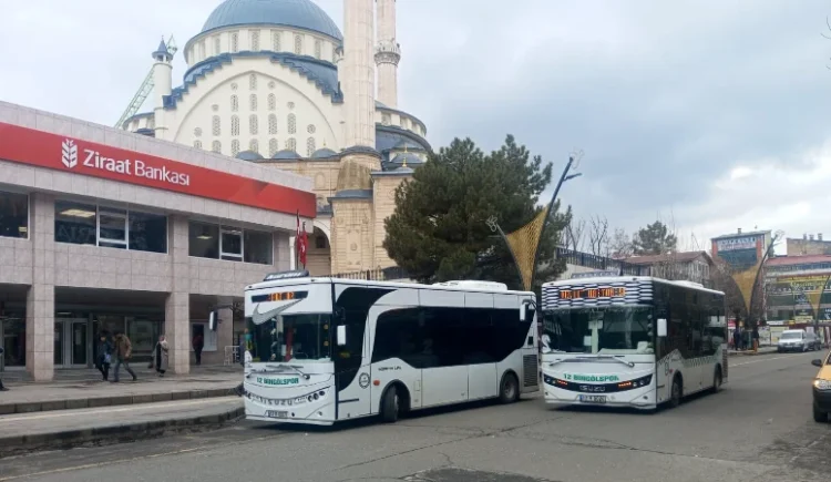 Bayramda ulaşım desteği: Bingöl'de iki gün, Genç'te üç gün ücretsiz olacak