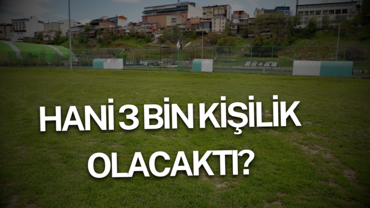 Hani 3 bin kişilik olacaktı?