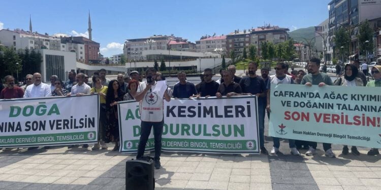 Bingöl’de Cafran Ormanları için açıklama: "Taleplerimiz karşılanmazsa nöbete başlayacağız"