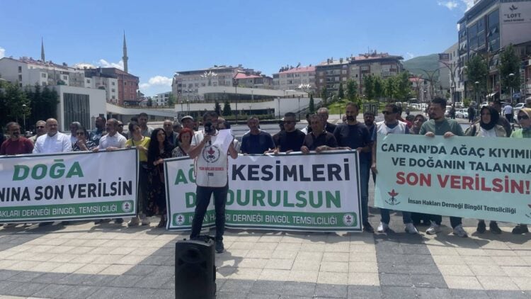 Bingöl’de Cafran Ormanları için açıklama: "Taleplerimiz karşılanmazsa nöbete başlayacağız"