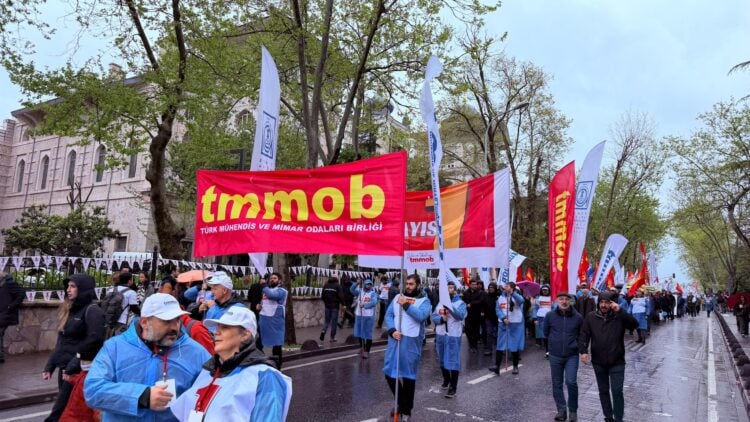 Mor Liste adayı Çetinkaya: Hedefimiz emek, demokrasi ve barıştan yana bir TMMOB