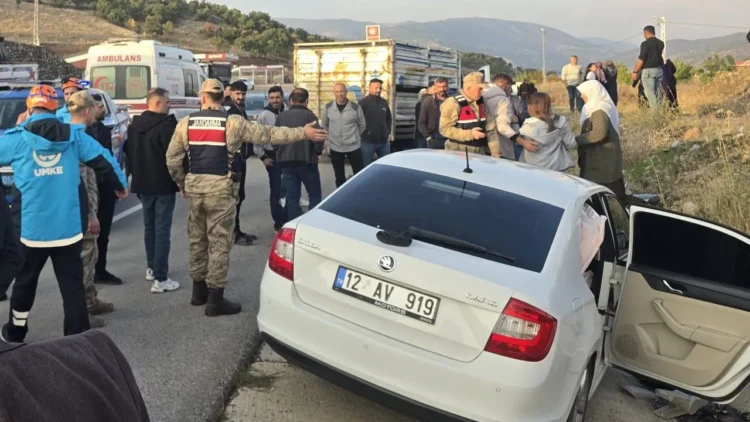 Bingöl-Erzurum kara yolunda kaza: 2 ölü, 1 ağır yaralı